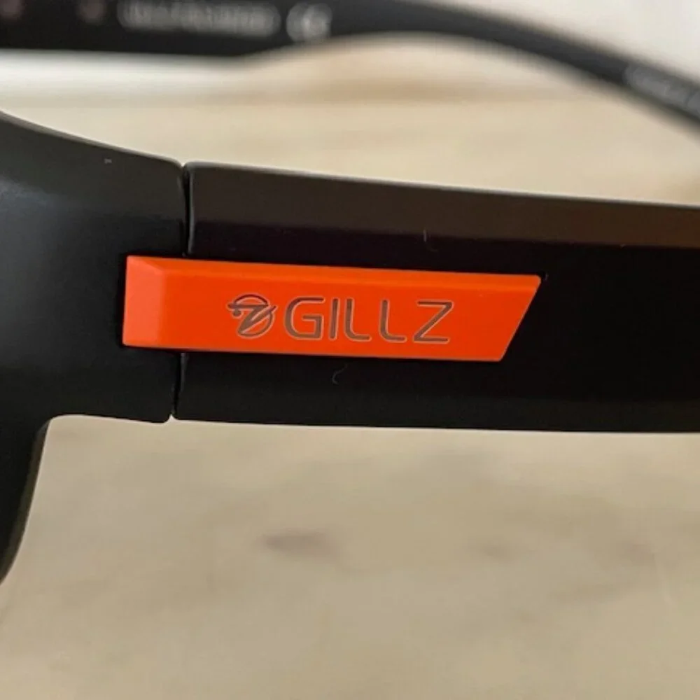 GILLZ GZS-Classic C.104 Black Polarized Frames Sunglasses 64-16